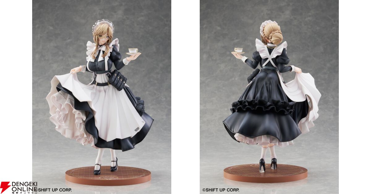 『NIKKE』エードが初のスケールフィギュア化。基本衣装をもとに眼鏡や袖口のディテールなど細部まで丁寧に造形
