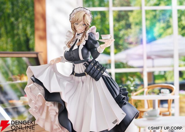 『NIKKE』エードが初のスケールフィギュア化。基本衣装をもとに眼鏡や袖口のディテールなど細部まで丁寧に造形