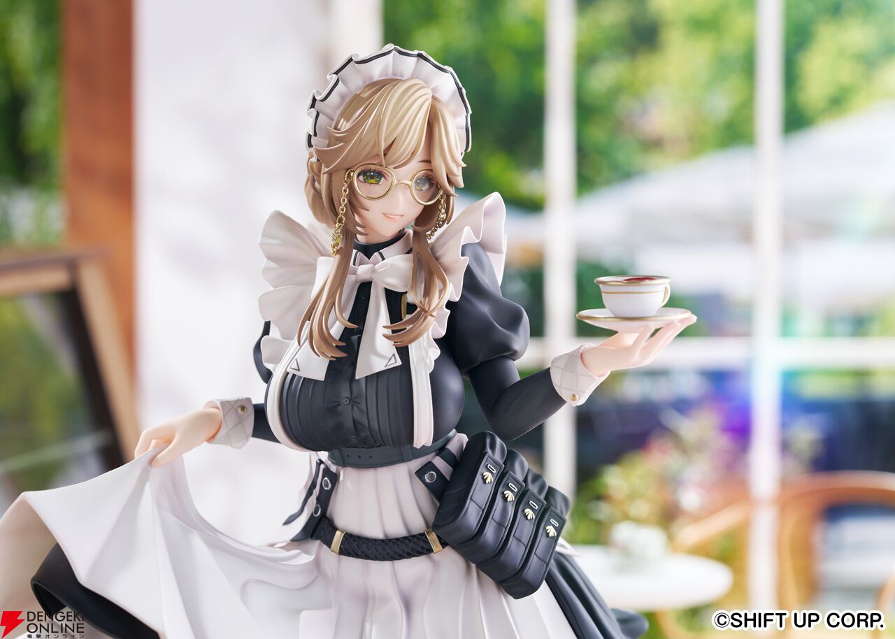 『NIKKE』エードが初のスケールフィギュア化。基本衣装をもとに眼鏡や袖口のディテールなど細部まで丁寧に造形