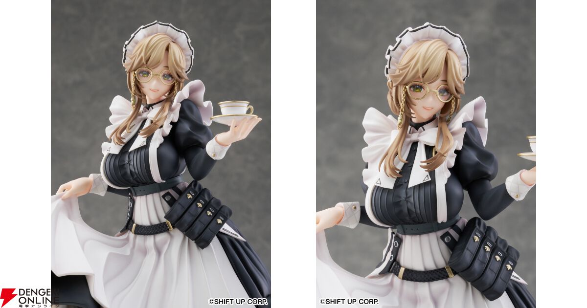 『NIKKE』エードが初のスケールフィギュア化。基本衣装をもとに眼鏡や袖口のディテールなど細部まで丁寧に造形
