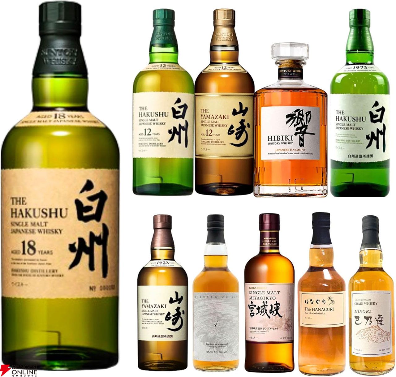 Amazon限定】白州18年、山崎・白州12年が4,880円で狙える『ウイスキー