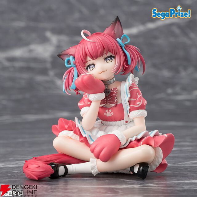 【赤見かるび】ファンに激推しのちょこのせフィギュアが展開中。ゆるっとした座りポーズで表情もかわいい