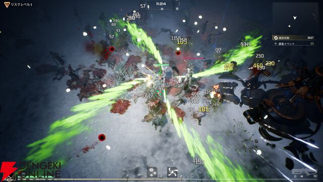 新作サバイバー系ローグライト『転生保険株式会社 R.I.P.』レビュー。ぶっ壊れビルドで大量ゾンビをなぎ倒すのが快感！【電撃インディー●●】