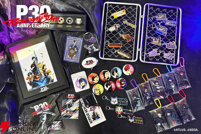 『P30th 校章ピンバッジセット』