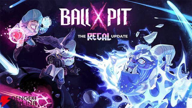 高評価ブロック崩しローグライト『BALL x PIT』キャラやボールが追加される無料大型アップデートが1/26配信