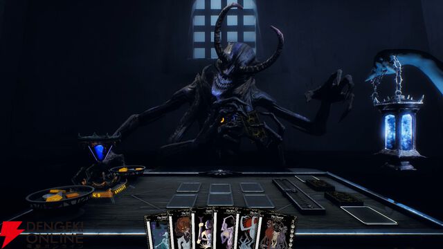 一人称ホラー・ローグライクデッキ構築ゲーム『インフェリウス』2026年配信。ダンテの『神曲』やラヴクラフトに着想を得た作品