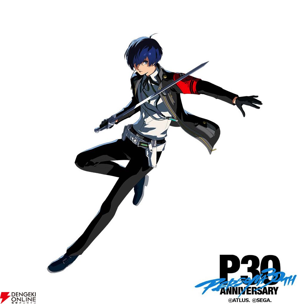 ペルソナ30周年】公式Xで『P3』『P3P』主人公の描き下ろしイラスト公開