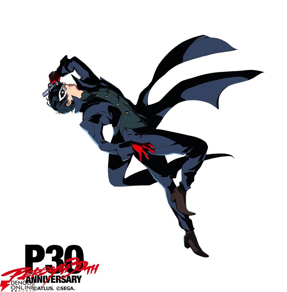 ペルソナ30周年】公式Xで『P5』主人公の描き下ろしイラストが公開