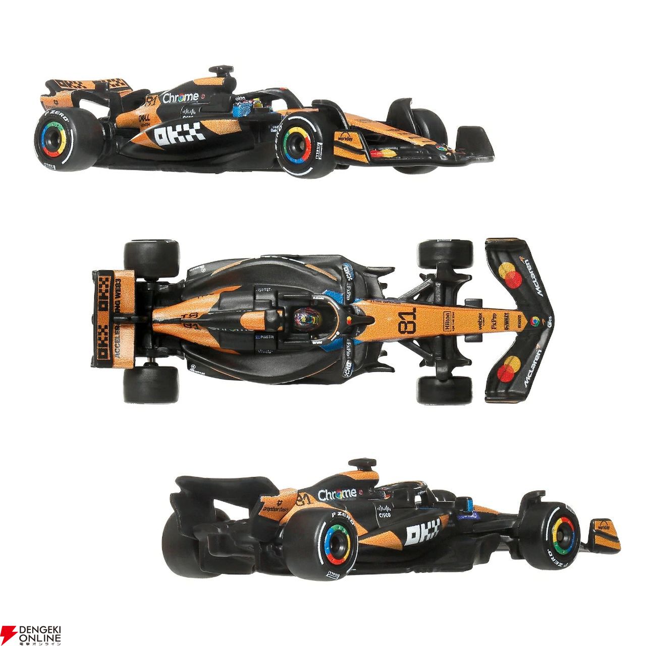 ホットウィール（Hot Wheels）》Formula 1のダイキャストカー新作5種