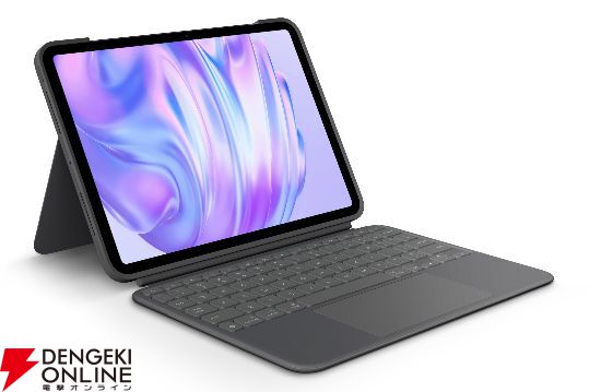 ロジクール、過去最大のトラックパッドを搭載した最新iPad Pro/iPad Air対応キーボード一体型ケース“Combo Touch”発売 -  電撃オンライン