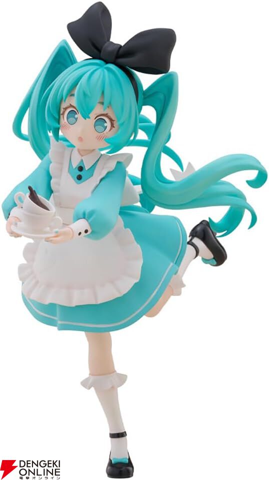 デスクトップフェアリー 初音ミク 不思議の国ver.』が予約開始。小さく