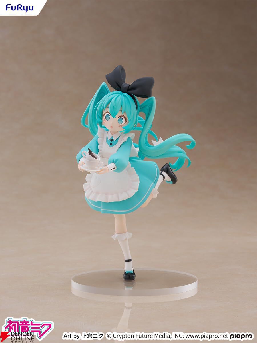 デスクトップフェアリー 初音ミク 不思議の国ver.』が予約開始。小さく