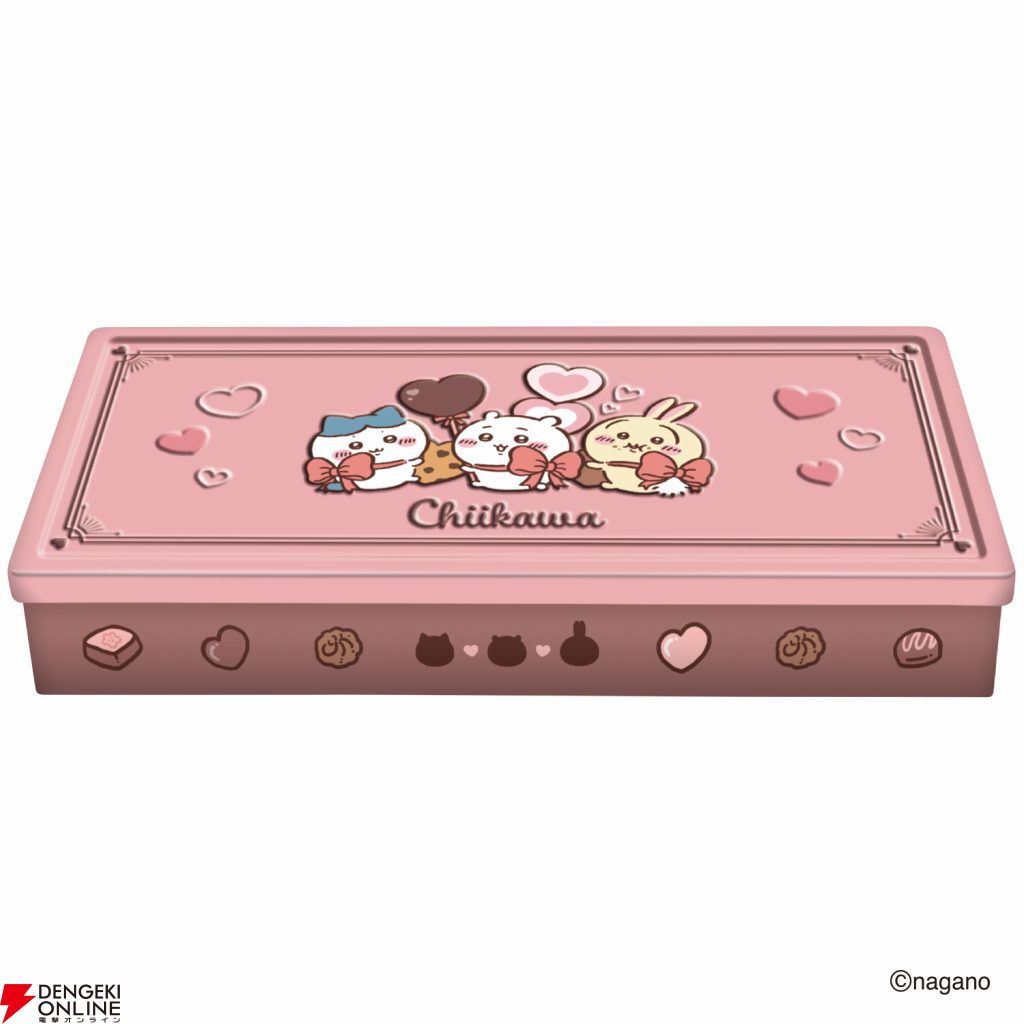 ちいかわバレンタイン】かわいい缶入りチョコ『ハート ちいかわ