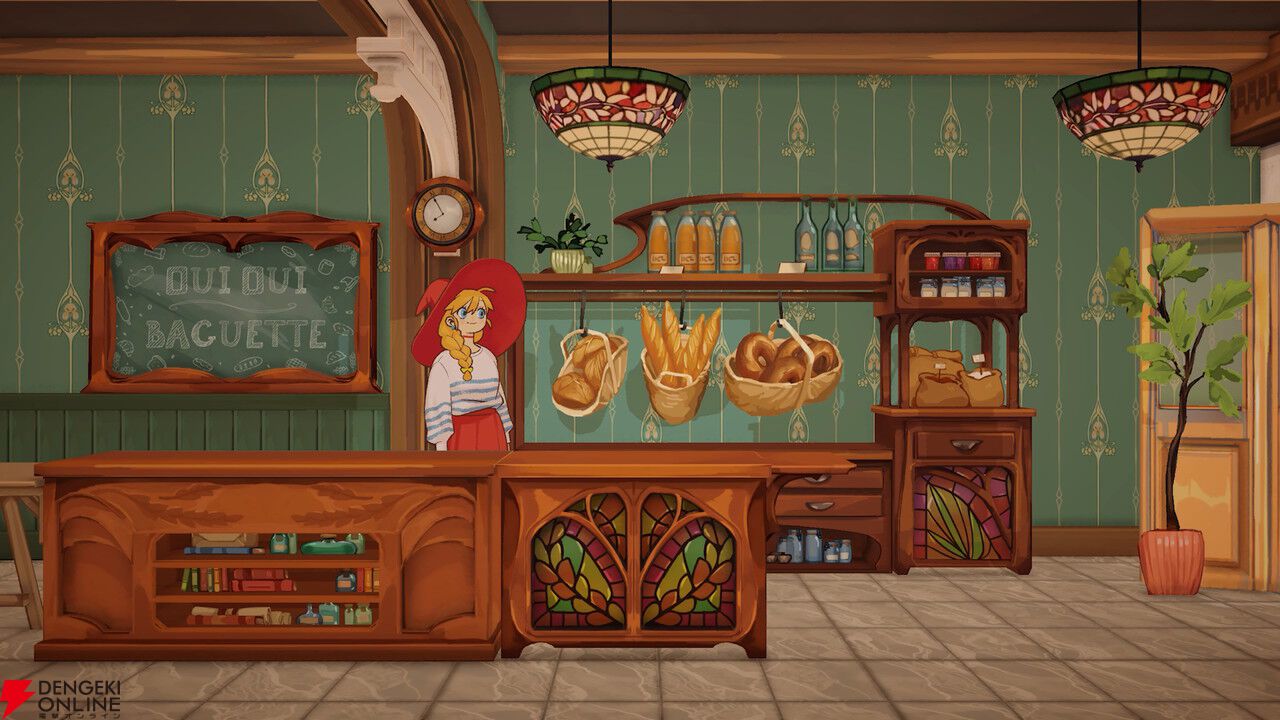 魔女×パン屋×パリのほのぼのベーカリーRPG『The Witch’s Bakery』2026年発売。おいしいパンと魔法で客の心を癒そう