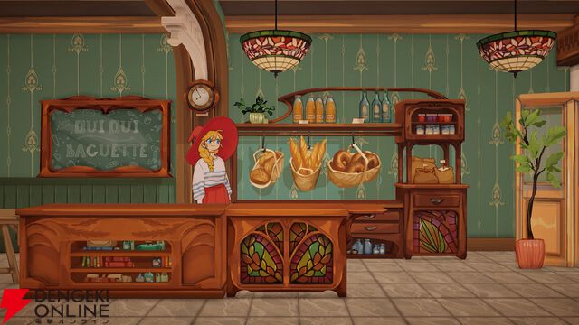 魔女×パン屋×パリのほのぼのベーカリーRPG『The Witch’s Bakery』2026年発売。おいしいパンと魔法で客の心を癒そう