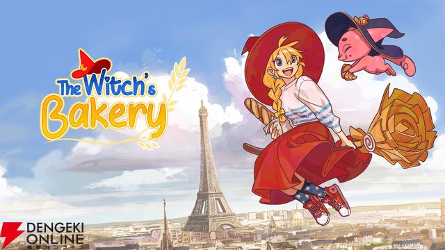 魔女×パン屋×パリのほのぼのベーカリーRPG『The Witch’s Bakery』2026年発売。おいしいパンと魔法で客の心を癒そう