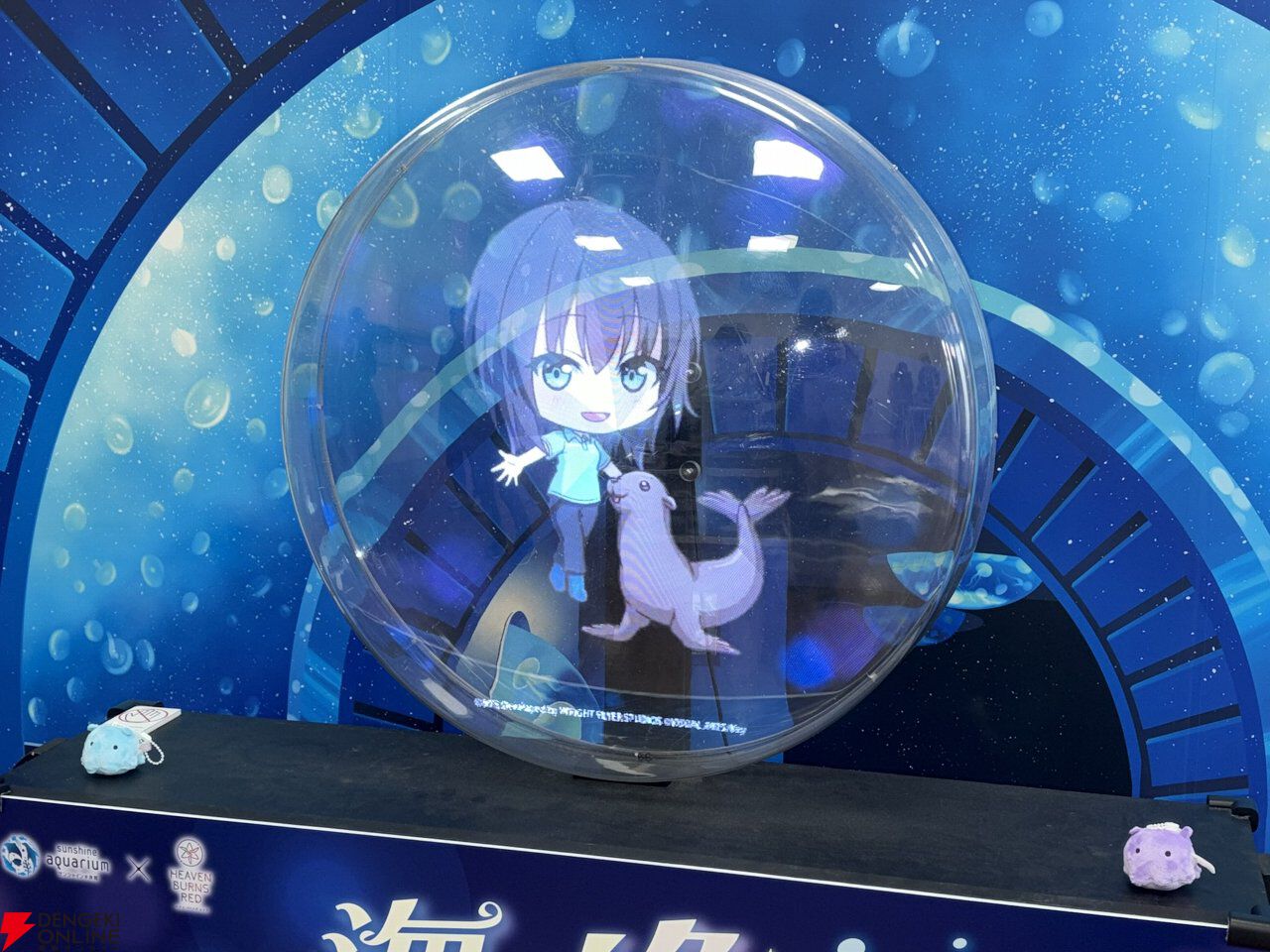 『ヘブバン』サンシャイン水族館コラボレポート。月歌＆あいなの音声ガイドで魅力的な展示をさらに楽しめること間違いなし。グッズ売り場にも遊び満載【日記#242】