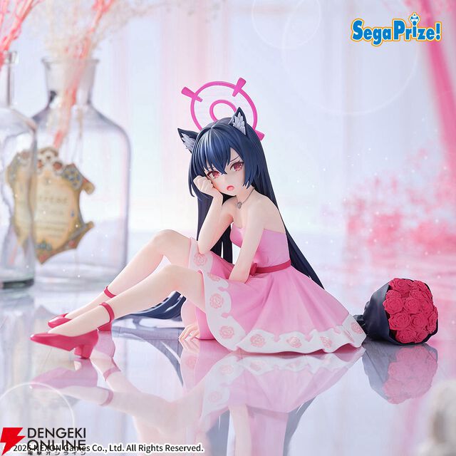 『ブルーアーカイブ』ホシノとセリカの新作フィギュアはセガオリジナルのドレス姿。キュートな表情も見どころ