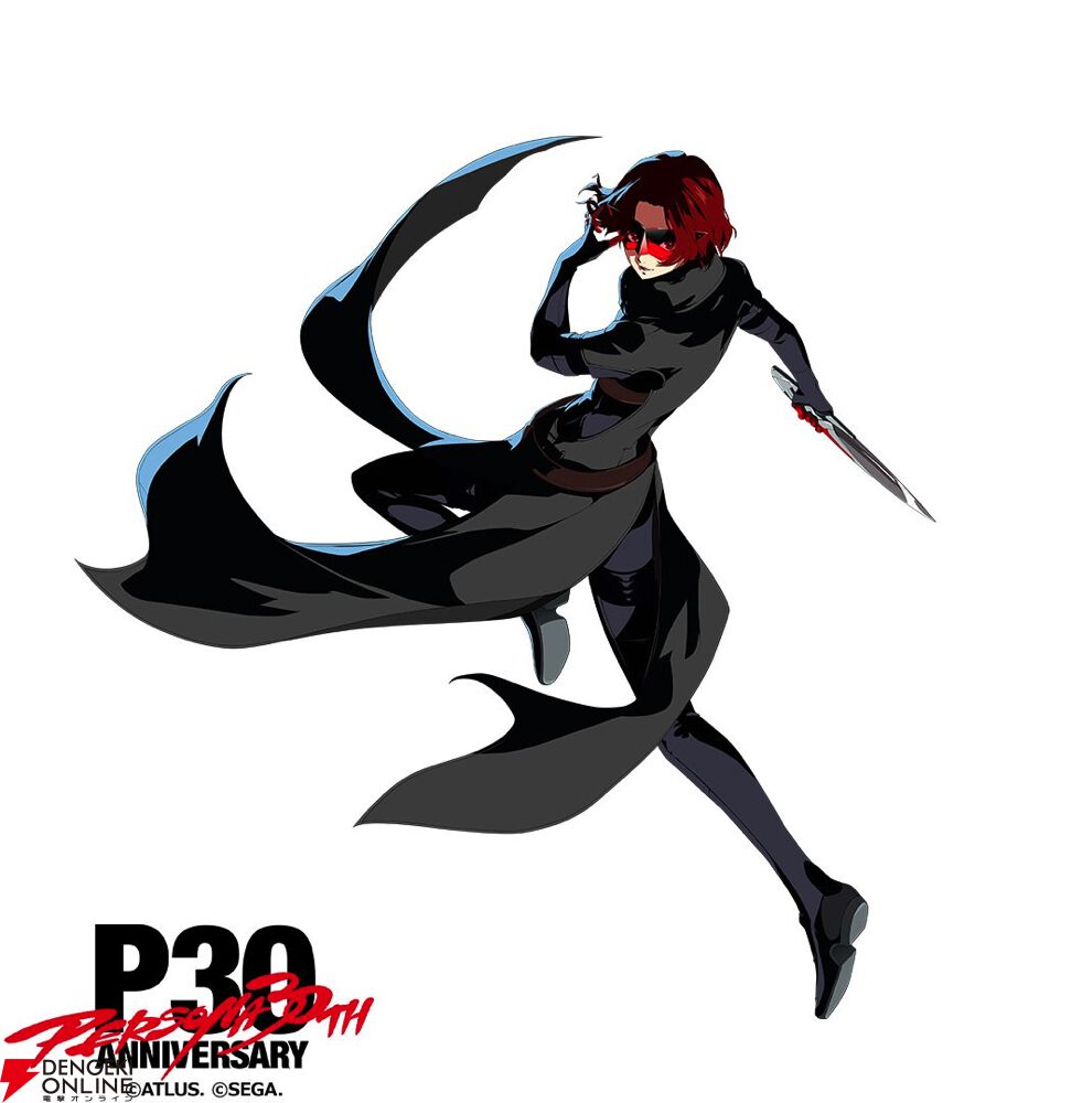 ペルソナ30周年】『P5X』主人公の描き下ろしイラストが公開。ワンダー