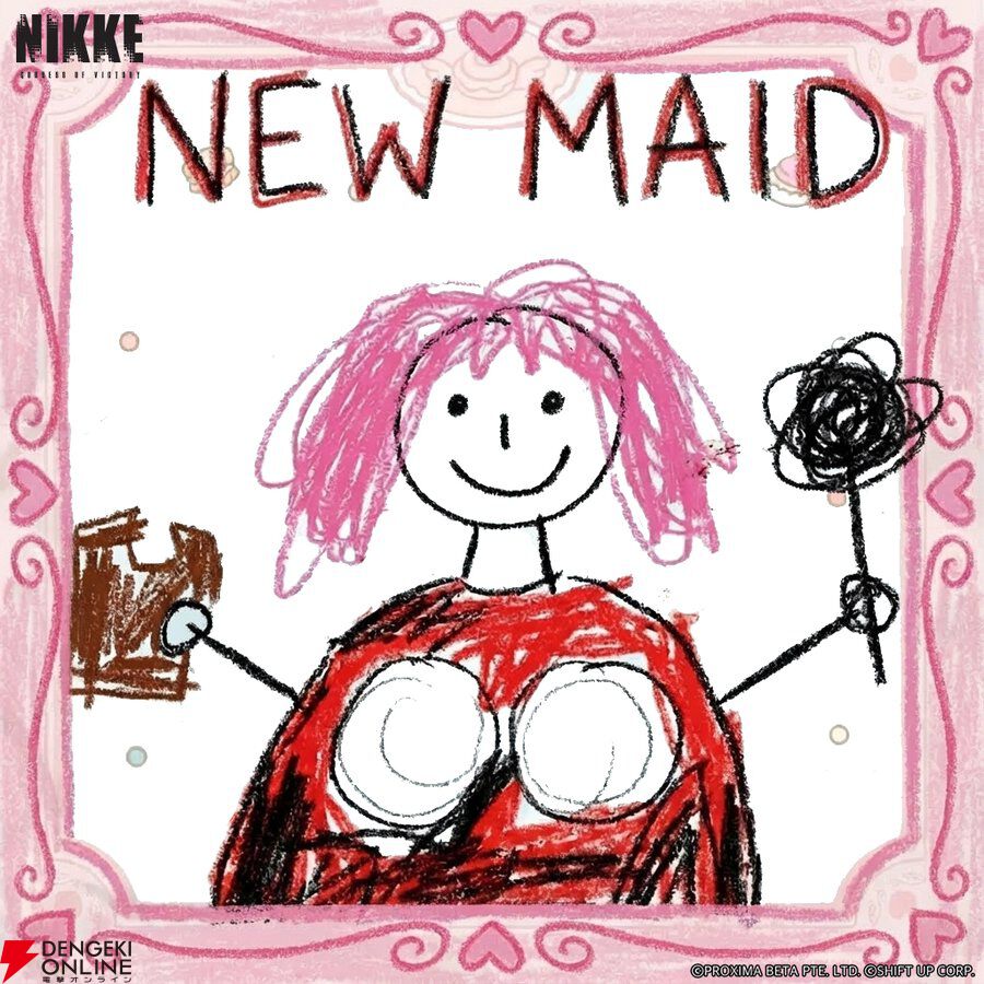 NIKKE』新人メイドの予告画像（メイド長・ココア謹製）公開。はたして