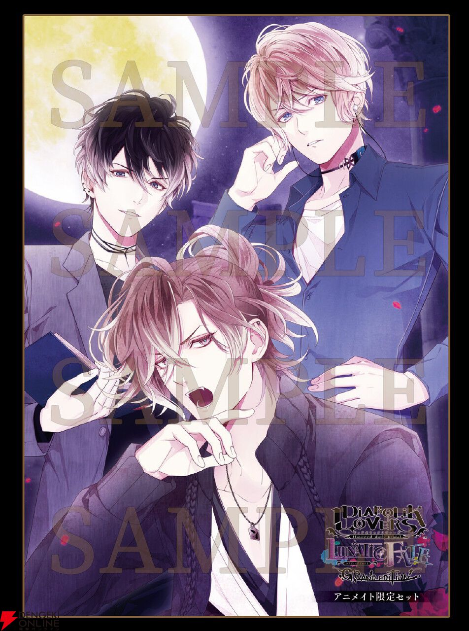 DIABOLIK LOVERS LF特装版ステラ特典 ソフト（数点グッズ抜） DIABOLIK LOVERS LUNATIC FATE GRAND EDITION【特装版】☆ステラセット