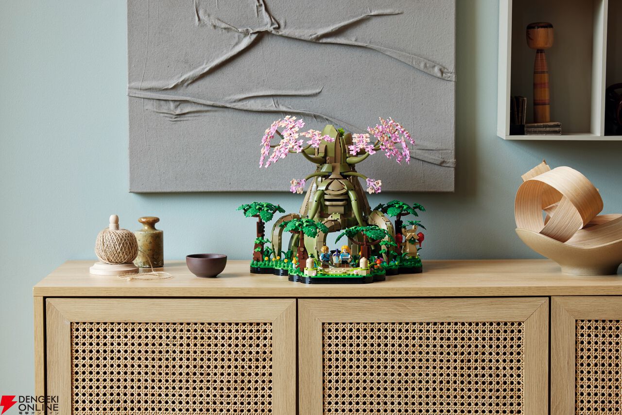 ゼルダの伝説 ゼルダの伝説』の“デクの樹”がレゴになって登場。『ブレス オブ