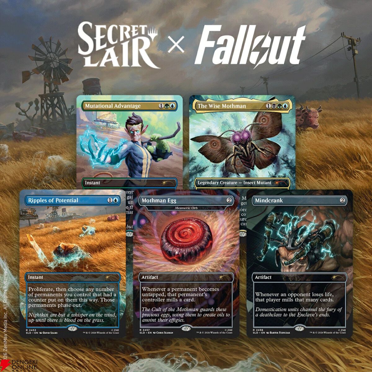 マジック：ザ・ギャザリング MTG Secret Lair Secret Lair x Fallout MTG×Fallout】『マジック：ザ・ギャザリング Secret Lair x Fallout