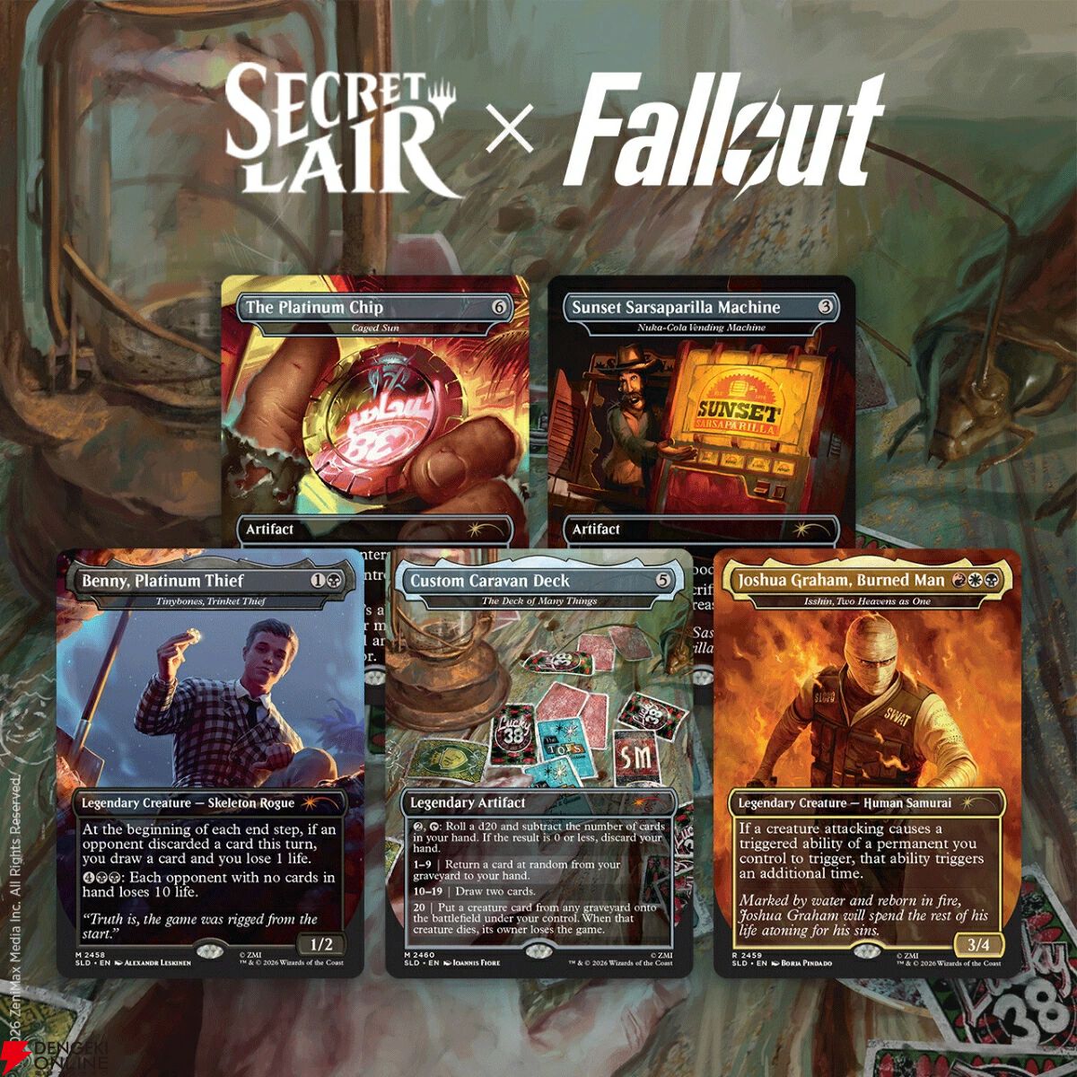 MTG×Fallout】『マジック：ザ・ギャザリング Secret Lair x Fallout