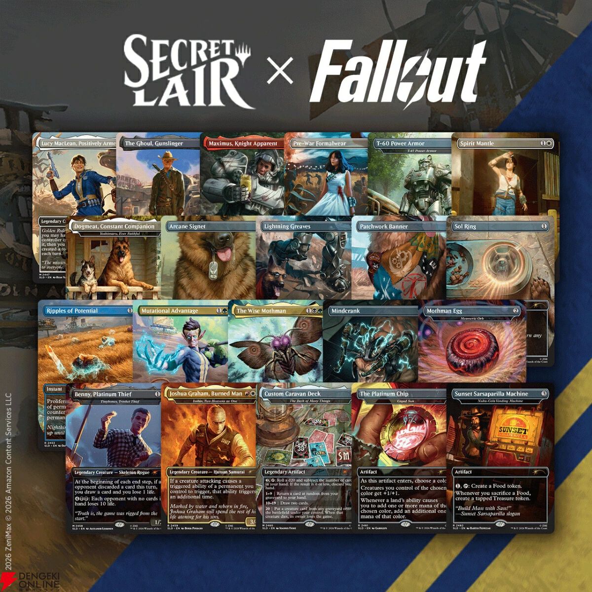 MTG×Fallout】『マジック：ザ・ギャザリング Secret Lair x Fallout