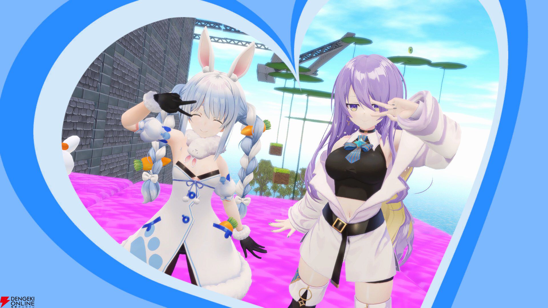 ホロライブジャンプアクションゲーム『はねホロ！』DLC