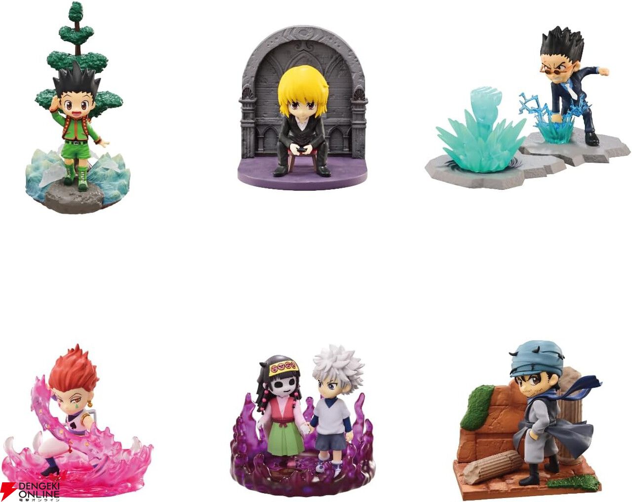 画像1/2＞『ハンター×ハンター』のミニフィギュア第6弾『HUNTER×HUNTER