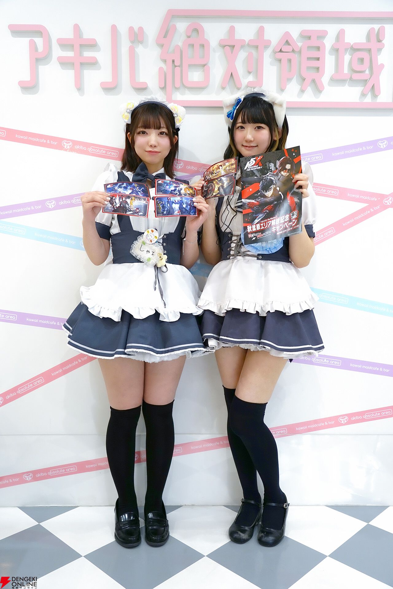 P5X』秋葉原コラボまとめ。GiGO、ダーツライブにメイドカフェ！ 怪盗団