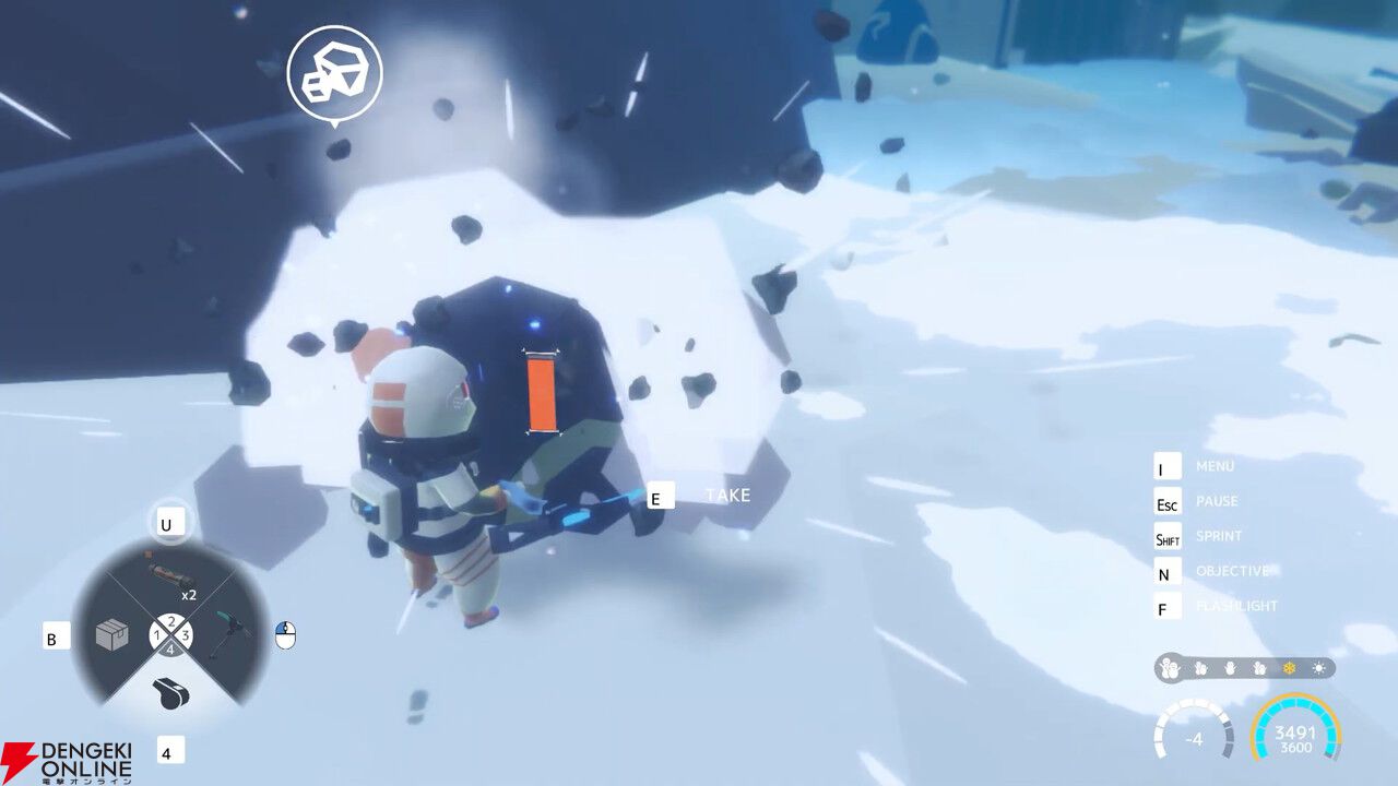 サバイバルアドベンチャーゲーム『南極計画』本日1/29発売。かつてない未知の領域を旅する物語