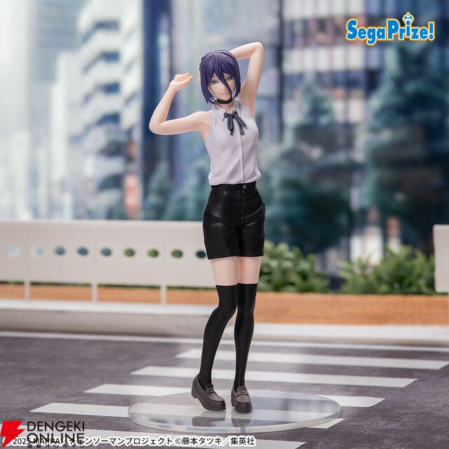 『チェンソーマン』レゼがハイプレミアムフィギュア化。ミステリアスな雰囲気が漂う笑顔と独特なポーズに注目