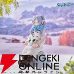 『葬送のフリーレン』雪だるまを作ったり、雪ウサギを膝に置いたり。フリーレン、フェルン、シュタルクの新作フィギュアは揃えたくなる雪遊びデザイン