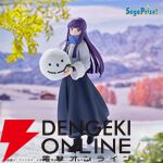 『葬送のフリーレン』雪だるまを作ったり、雪ウサギを膝に置いたり。フリーレン、フェルン、シュタルクの新作フィギュアは揃えたくなる雪遊びデザイン