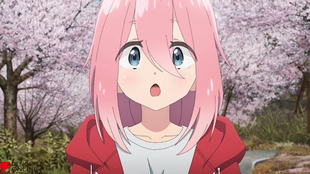 アニメ『ゆるキャン』3期9話。リンはソロキャン、なでしこは花見