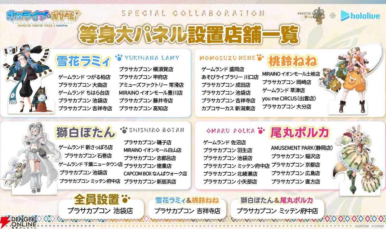 ホロライブ5期生×モンハンワイルズのコラボ開幕。雪花ラミィ、桃鈴ねね
