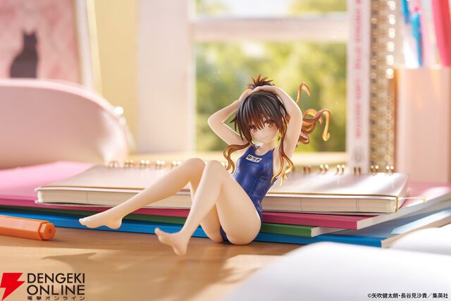 『To LOVEる-とらぶる-ダークネス』スク水美柑のAqua Float Girlsフィギュアが展開開始。浮き輪なしで飾るのもアリ！