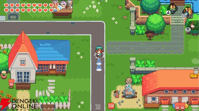 トップダウン型アクションアドベンチャー『UNDER THE ISLAND ニアと不思議な歯車』2/18配信。神秘の島を探索しよう