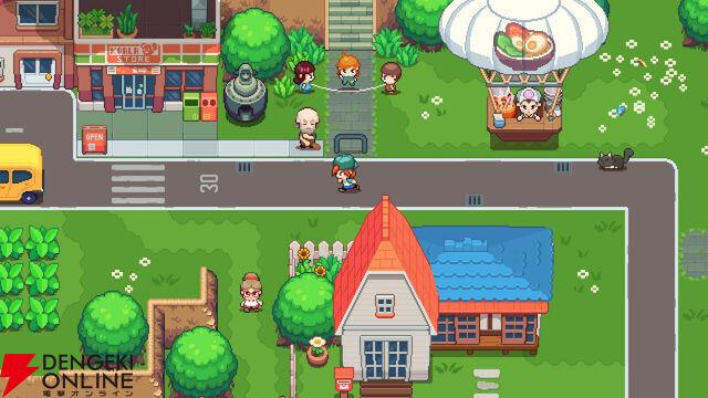 トップダウン型アクションアドベンチャー『UNDER THE ISLAND ニアと不思議な歯車』2/18配信。神秘の島を探索しよう