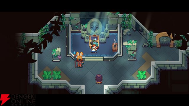 トップダウン型アクションアドベンチャー『UNDER THE ISLAND ニアと不思議な歯車』2/18配信。神秘の島を探索しよう