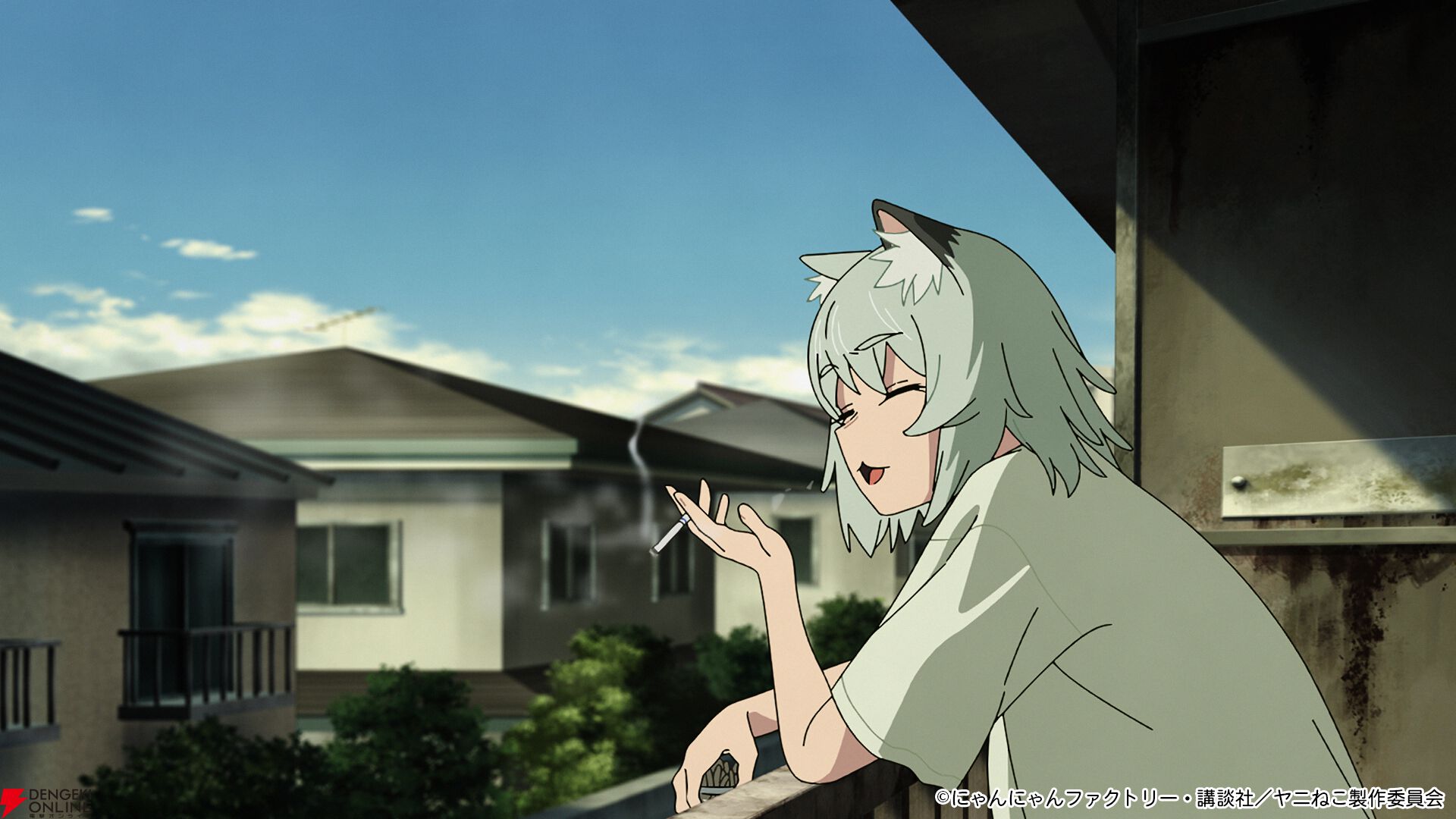 アニメ『ヤニねこ』