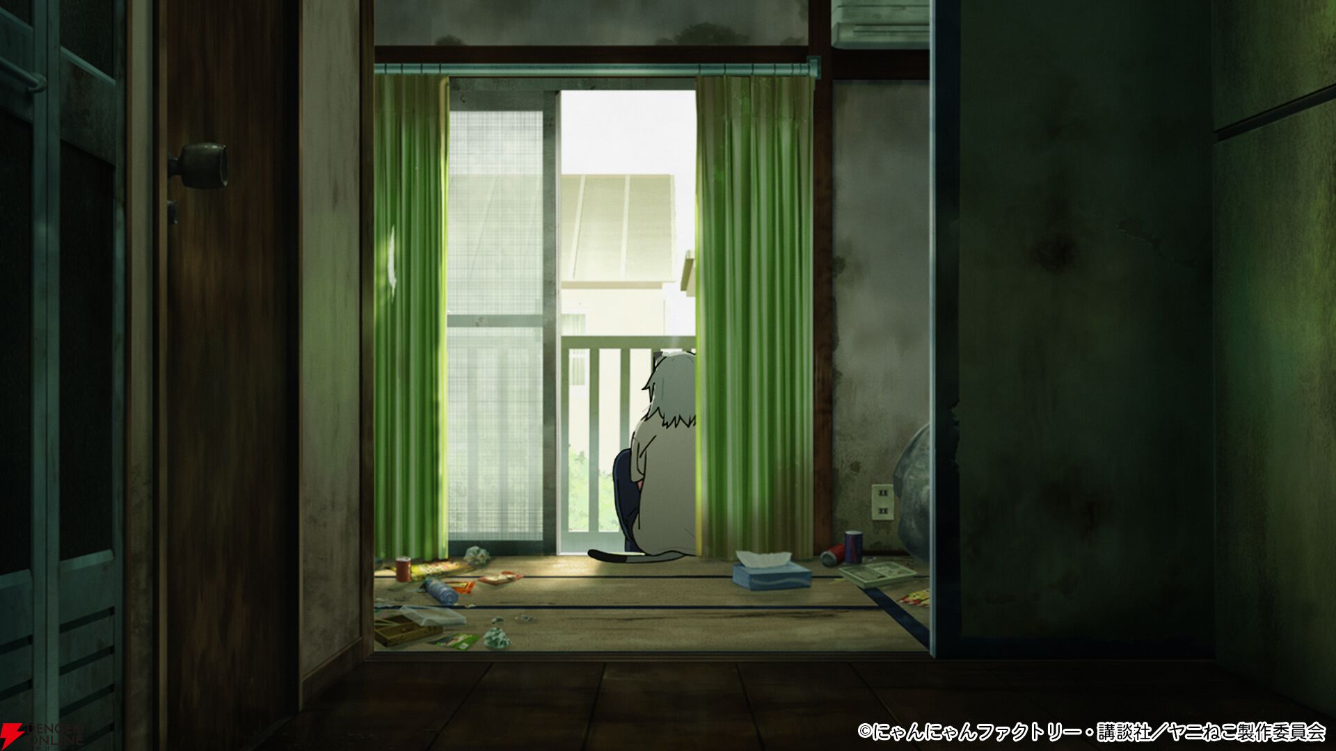 アニメ『ヤニねこ』