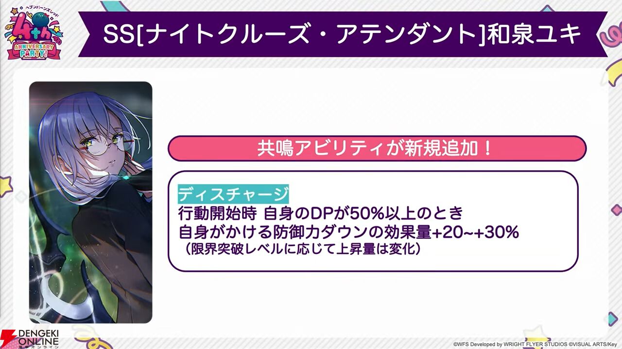 『ヘブバン』4周年生放送まとめ。七瀬七海がアドミラル＆SSレゾナンスで登場。手塚咲のプレイアブル化、『ペルソナ5』とのコラボなども発表