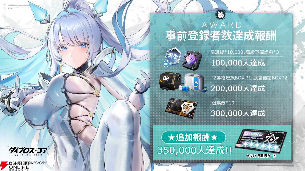 新作ターン制RPG『ダイブロス・コア』サービス開始。機装美少女たちと異星からの脅威に立ち向かえ！