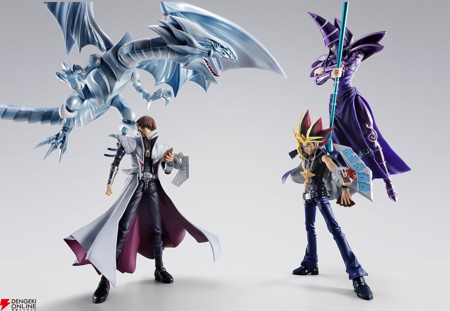 遊☆戯☆王』海馬瀬人の可動フィギュアが予約開始。滅びの爆裂疾風弾