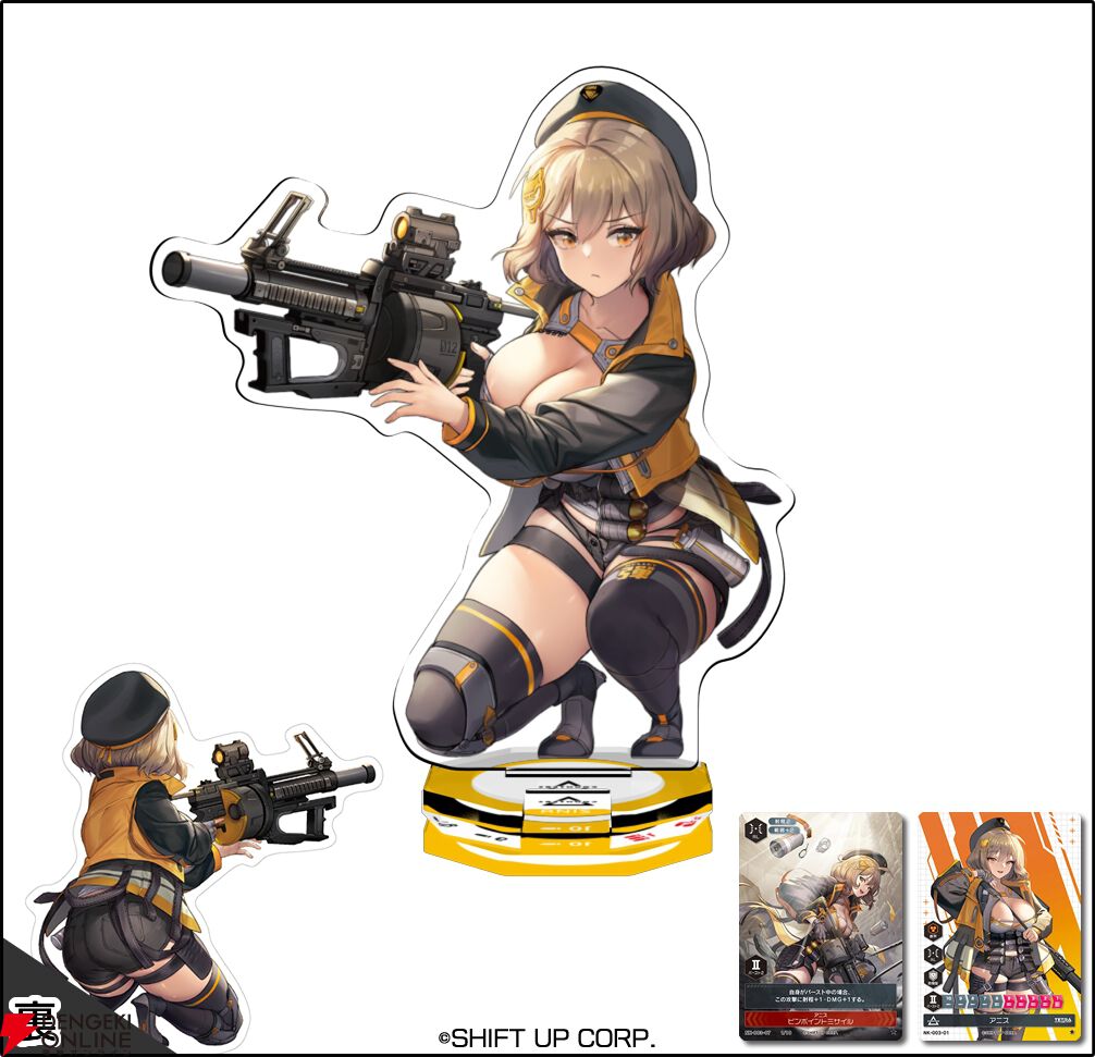 【開封済み】NIKKE duel encounter 第一弾　アクリルスタンド 勝利の女神：NIKKE」アクリルスタンドカードゲーム「NIKKE DUEL