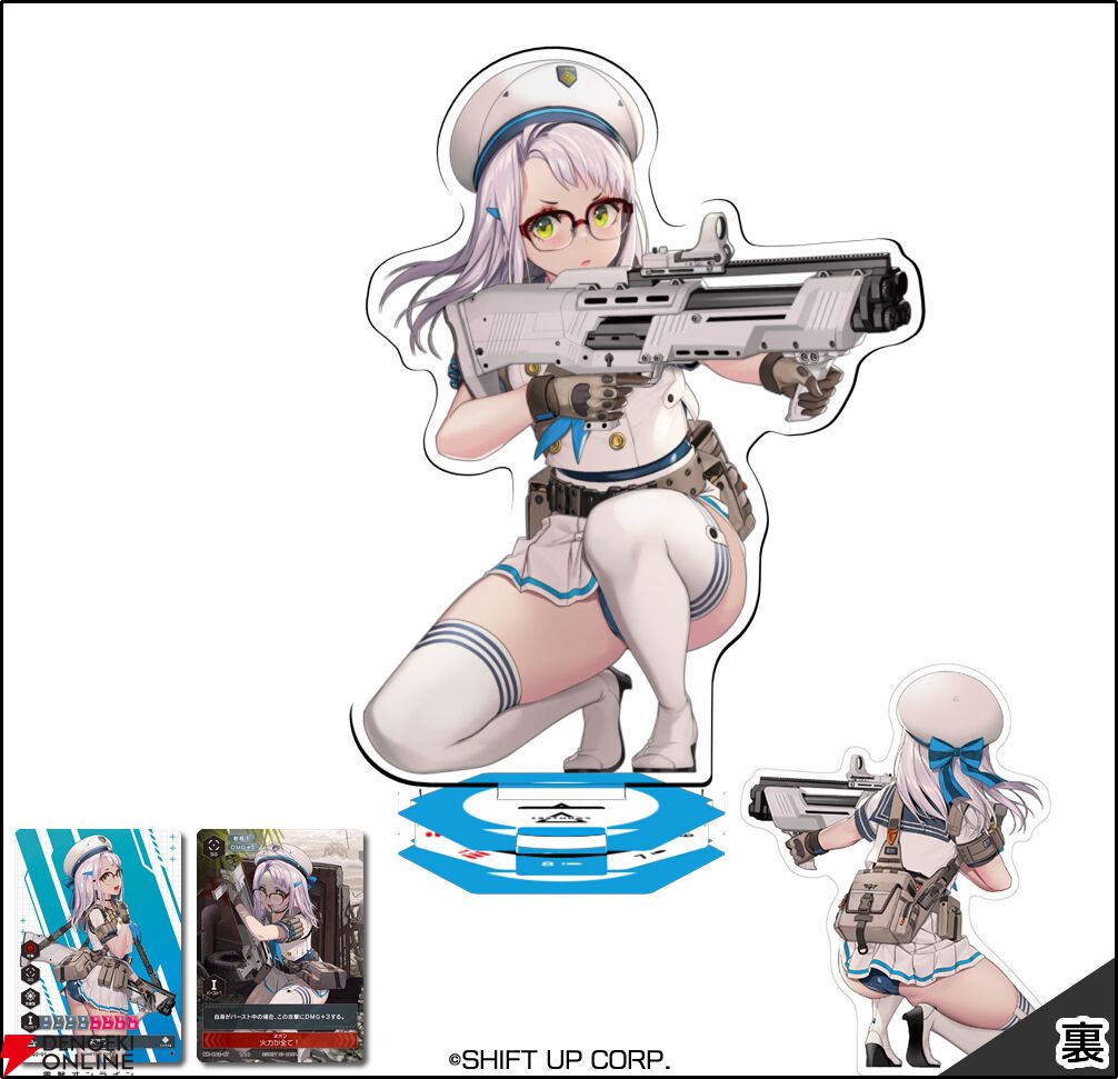 NIKKE』のアクスタ×カードゲーム『NIKKE DUEL ENCOUTER』が予約開始