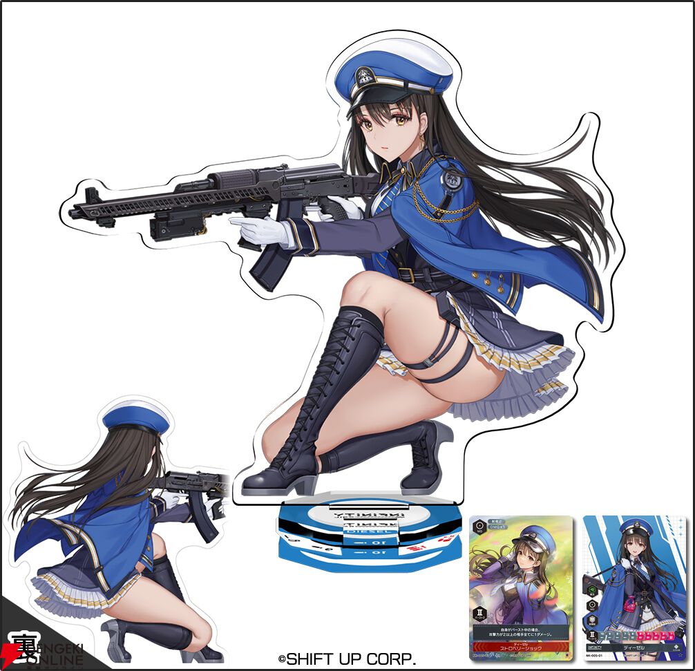 NIKKE』のアクスタ×カードゲーム『NIKKE DUEL ENCOUTER』が予約開始